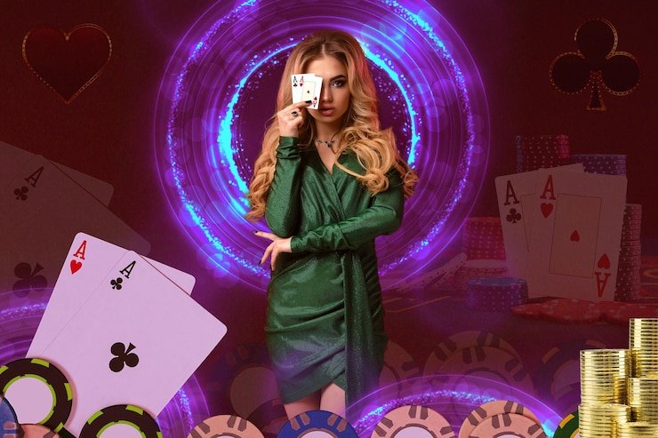 Permainan Caribbean Stud Poker live dealer di catur777 login dengan tabel kartu dan tombol taruhan